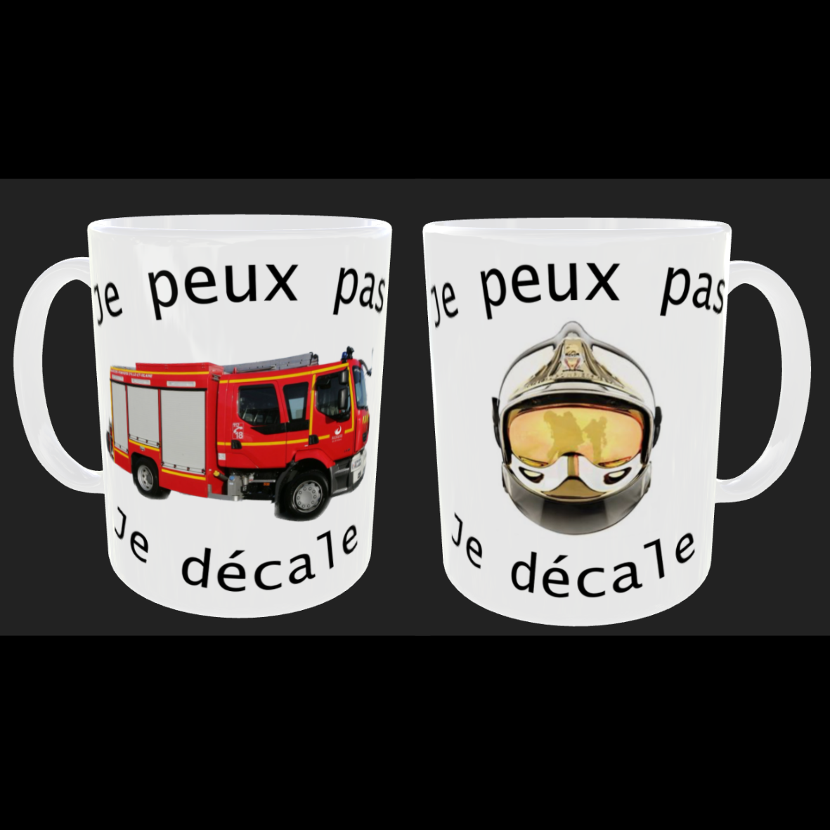 Tasse "Je peux pas je decale"