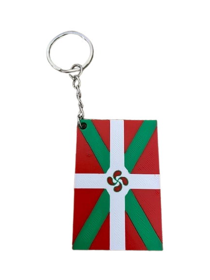 Porte-clé Drapeau Basque