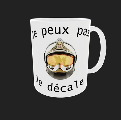 Tasse "Je peux pas je decale"
