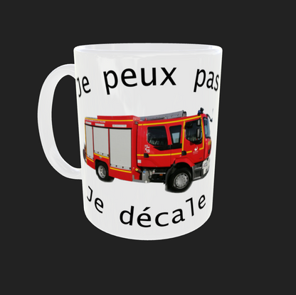 Tasse "Je peux pas je decale"